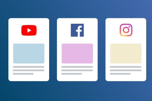 Виджеты соцсетей на сайте